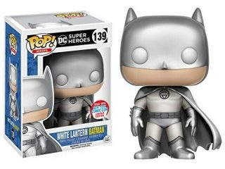 DC Heroes Funko POP White Lantern Batman - Funko POP!/Pop! DC Heroes - Little Geek