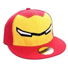 Iron Man Casquette Baseball Stark Yellow Logo - Casquettes - Little Geek