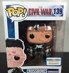 Marvel Captain America Civil War Funko Pop Crossbones Unmasked