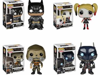 Préco - Batman Arkham Knight Funko Pop Pack 4 Figurines