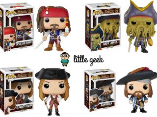 Préco - Pirates des Caraïbes Funko Pop Pack 4 Figurines