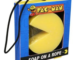 Pac-Man savon corde